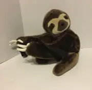Rhode Island Novelty Plush Animal Travel and Adventure Backpack Bag - Sloth NWT