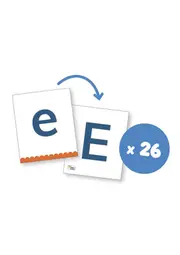 Nelson Phonics in a Box 1: Alphabet Flashcards x26