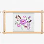 StitchMaster Pro: Versatile Needlework Frame for Embroidery, Cross Stitch, Quilt