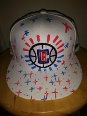 LA Hat NBA Los Angeles Clippers New Era Write On 9FIFTY White Snapback Cap USA