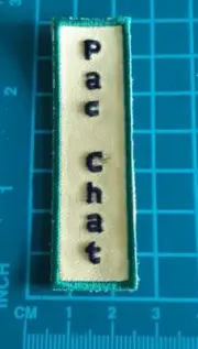 Pac Chat Scout Badge Patch