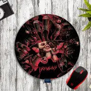 GIZMO GREMLINS CUSTOM ROUND MOUSE PAD DESK MAT HOME SCHOOL OFFICE PC GAMING