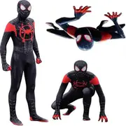 Miles Spider-man Cosplay Costume Party Jumpsuit Fitted Adults Clothes Spiderman Costumes 180