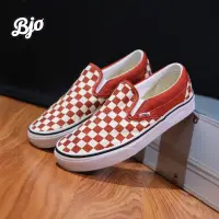 在飛比找蝦皮購物優惠-Vans Slip On 棋盤格紅色 Picante