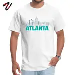 ATLANTA T 恤 GEORGIA IN THE US 男士 T 恤現代設計師 CITY STREETWEAR 圖形