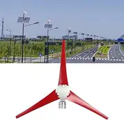 Wind Generator Kit,200W 3-Blade 580mm Nylon Fiber Power Windmill Generator,Double Groove Ball Bearings for Long Time Use (24V)