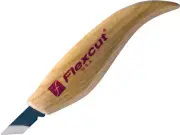 Flexcut Skew Knife 5 3/4" overall. 1" high carbon steel blade. Used for taking m