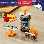 Stainless Steel Adjustable Twist Jar Opener Spiral Can Seal Lid Cap Remover AL