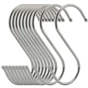 10 Pack 4.9 Inches Extra Large S Shape Hooks Heavy-Duty Metal Hanging Hooks A...