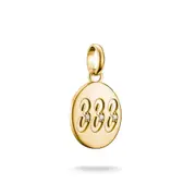 Buy Connect Charm angel number 333 with stones Gold by Thomas Sabo online - THOMAS SABO Australia