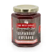 Strawberry Rhubarb Jam | 9 oz | Nutt Family Jams & Jellies