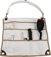 Cutlery Roll Bag - Space-Saving Camping Utensil Roll Bag | Utensil Organizer Storage Hanging Bag with Multiple Compartments for Picnic Lippsy