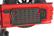 Rough Country Folding Rear Tailgate Table for 2007-2018 Jeep Wrangler JK - 10630, Black