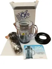 MAGIC BULLET Model MB-BX161-02 Blender and Juicer Converter Kit New in Box
