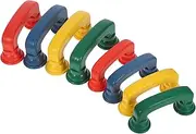 Sosoport Children Simulation Handset 8pcs Plastic Kids Phone Handset Classroom Language Development Interactive Play Toy