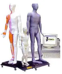 在飛比找Yahoo!奇摩拍賣優惠-專業生產 光電感應多媒體人體發光針灸模型 上海人體穴位模型定