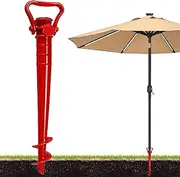 Beach Umbrella Sand Screw, Colorful Outdoor Umbrellas Base, Heavy Duty Beach Umbrellas for Sand Base Umbrella Holder Stand Sun Shelter, Sun Protection for Tent