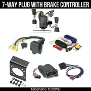 Tekonsha 7-Way Trailer Wiring Harness + Brake Control For 06-10 Jeep Commander