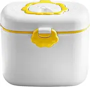 Baby Formula Travel Container | Food Storage Box | Leakproof Milk Storage | Baby Milk Holder | Travel Formula Dispenser | Multiple Compartments for Storing Different Formula Amounts or Snacks