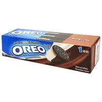 在飛比找Yahoo奇摩購物中心優惠-OREO奧利奧黑白巧克力夾心餅乾119.6g【康鄰超市】