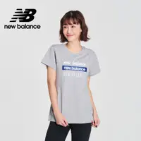 在飛比找蝦皮商城優惠-【New Balance】NB短袖上衣_女性_灰色_WT21