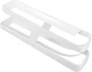 SEWACC Rolling Egg Holder for Fridge Automatic Egg Dispenser with Space Saving Design Slide Out Tray for Efficient Kitchen Organization and Durable Storage