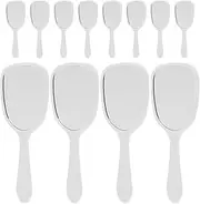 MUSISALY Makeup Mirror 16pcs Small Vanity Hand Mirror for Women Travel Hand Mirror Handle Cosmetic Mirror for Girls