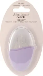 Colonial Needle P19884 Pebbles Tapestry Needles-Size 18/24 6/Pkg