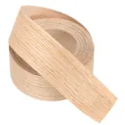 Red Oak Edge Banding, 2 in x 25 ft Wood Veneer Tape, Pre-glued Flexible