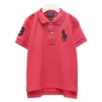 在飛比找Yahoo奇摩購物中心優惠-Ralph Lauren 男童數字3經典大馬短袖POLO衫-