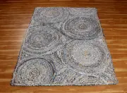 Hand Braided Cotton & Jute Rug Runner Rug Indoor & Outdoor Rug 3x5 8x10