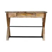 Classic Modern 1 Drawer Study Home Office Desk Writing Computer Laptop Table