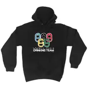 Alcohol Welsh Drinking Team Rings - Funny Novelty Hoodies Hoodie