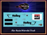 1/64 '62 Chevy Truck Replica "Holley" Decal SCR-1411B