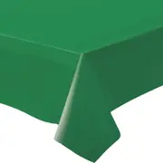 Festive Green Rectangle Paper Tablecloth