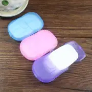 20pcs/Box Disposable Soap Papers Portable Travel Hand Washing Scented Slice AU