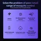 Electric Bug Zapper Bladeless Fan 8H Timer 20 Gears 2000V Mosquito Zapper 3