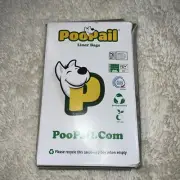 PooPail Biodegradable & Compostable 1 Boxes 30 Refill Liners Bags Unopen Box