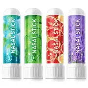 4PCS Nasal Stick Nasal Inhaler Stick Relieving Soothing Energizing Calming