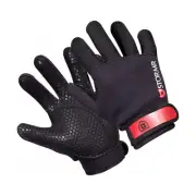 Strykr 2mm Neoprene Mens and Womens Glove - Fully Lined Micro-Fleece Gloves w...