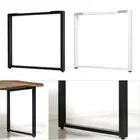 2 Pieces Desk Legs 27" Height Dining Table Legs for DIY Bench Night Stands