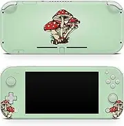 TACKY DESIGN Mushroom skin for Nintendo switch lite skin, Kawaii switch lite cover, Vinyl 3m decal, Full wrap switch sticker