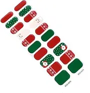 Nail Strips Decal for Women, Christmas Snowflake Nail Decal Strips Kit for Women, Full Nail Wraps Stickers for Salon Manicures for Men, Women, Adults