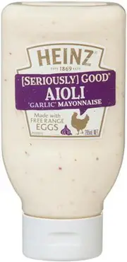 Heinz Aioli Mayonnaise Squeeze 295ml x 1