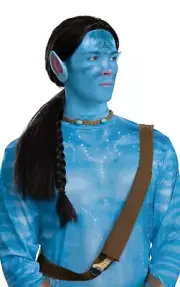 Adult Jake Avatar Way of The Water Costume Wig