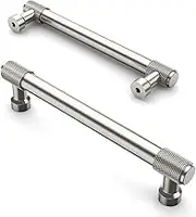 Asidrama 10 Pack 5 Inch(128mm) Brushed Satin Nickel Cabinet Pulls Cabinet Handles Cupboard Handles Kitchen Cabinet Hardware for Cupboard Drawer Pulls