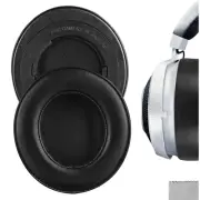 Geekria Sheepskin Ear Pads for Razer Kraken Pro V2 Headphones (Black)