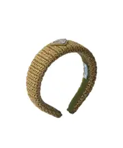 Crochet headband One size Yellow