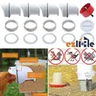Chicken Feeder DIY Port PVC Poultry Pro Feeder Gravity Fed Chicken Trough Feeder
