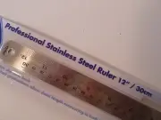 Helix Professional Architect's Metal Ruler Scale 12 Inch / 30cm 13212 Cork Back